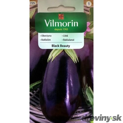 Vilmorin CLASSIC Baklažán BLACK BEAUTY 2 g