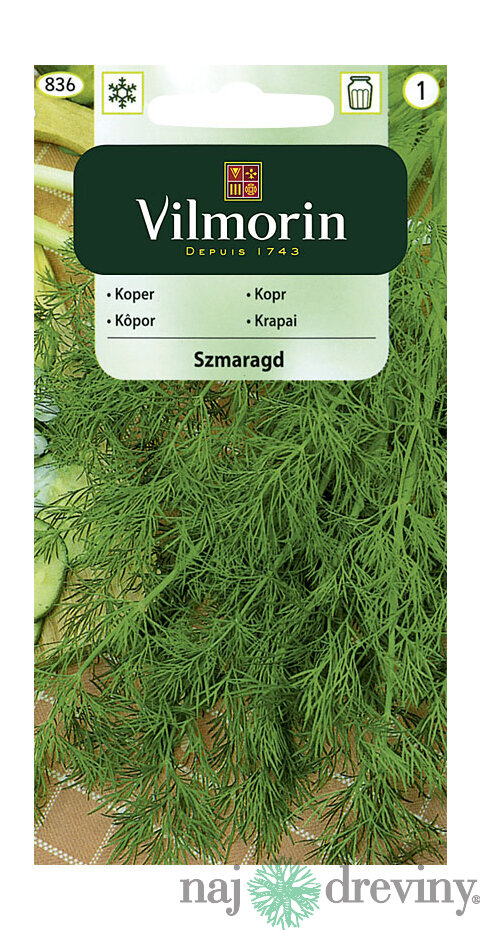 Vilmorin CLASSIC Kôpor SMARAGD - stredne skorý 5 g