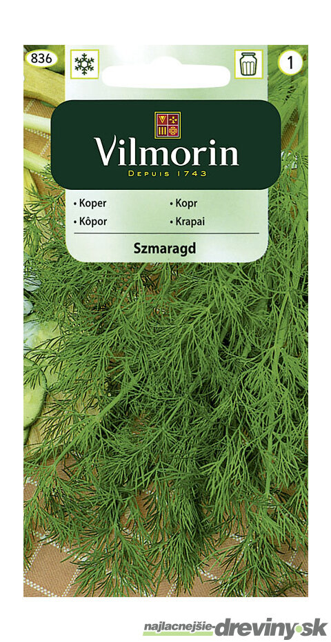 Vilmorin CLASSIC Kôpor SMARAGD - stredne skorý 5 g