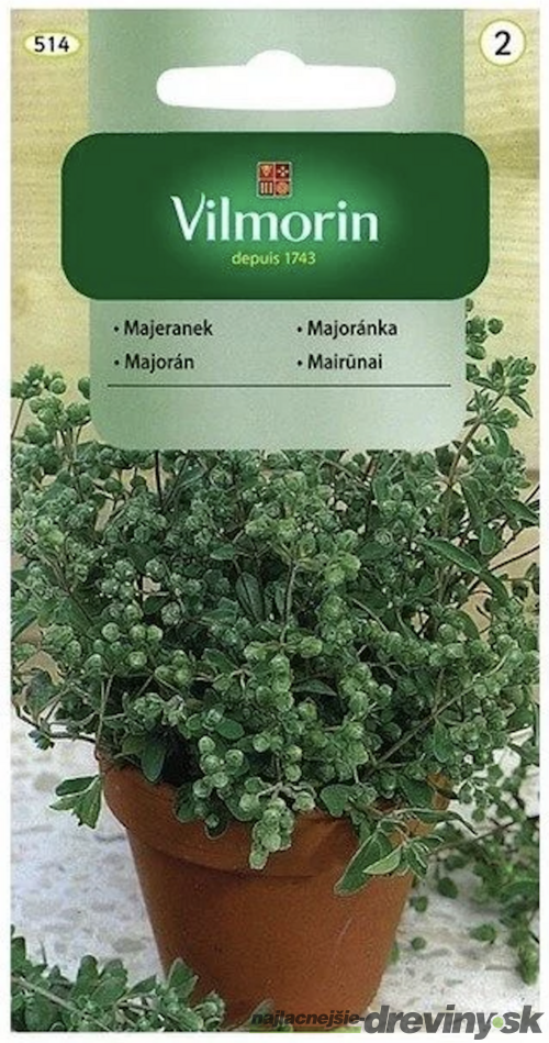 Vilmorin CLASSIC Majorán 0,5 g