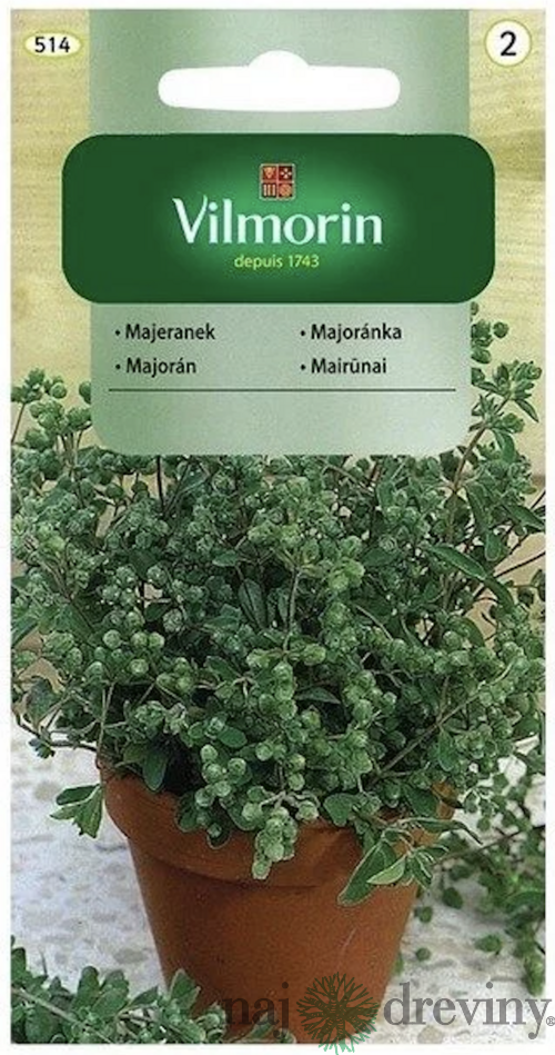 Vilmorin CLASSIC Majorán 0,5 g