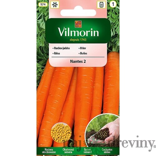 Vilmorin CLASSIC Mrkva NANTES 2 - stredne skorá 0,5 g