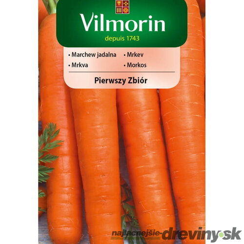 Vilmorin CLASSIC Mrkva Prvý zber skorá 5 g