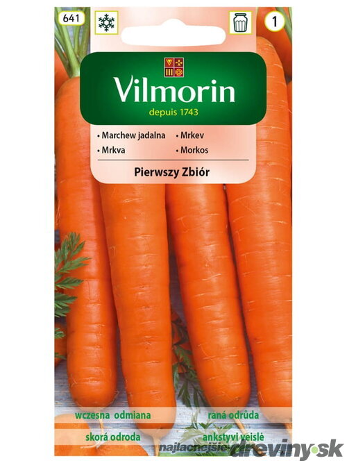 Vilmorin CLASSIC Mrkva Prvý zber skorá 5 g