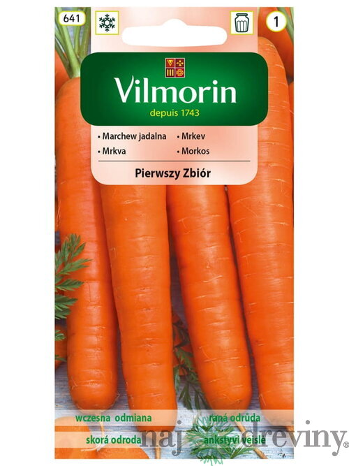 Vilmorin CLASSIC Mrkva Prvý zber skorá 5 g