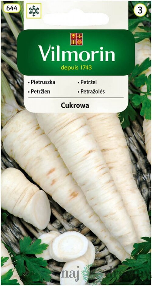 Vilmorin CLASSIC Petržlen koreňový cukrový skorý 7,5 g