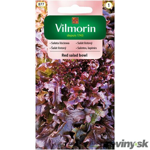 Vilmorin CLASSIC Šalát listový RED SALAD BOWL skorý 1 g
