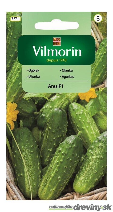 Vilmorin CLASSIC Uhorka siata ARES F1 stredne neskorá 3 g