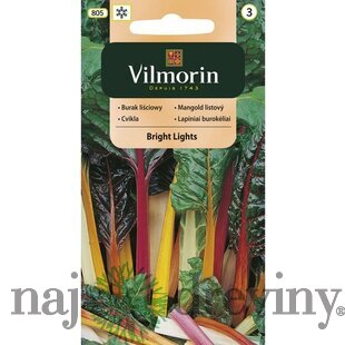 Vilmorin cvikla listová Bright Lights 1 g