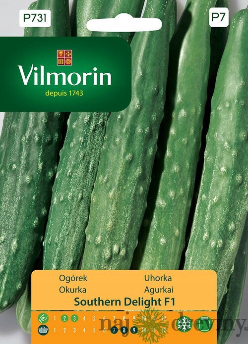 Vilmorin Japonská uhorka SOUTHERN DELIGHT F1 1 g