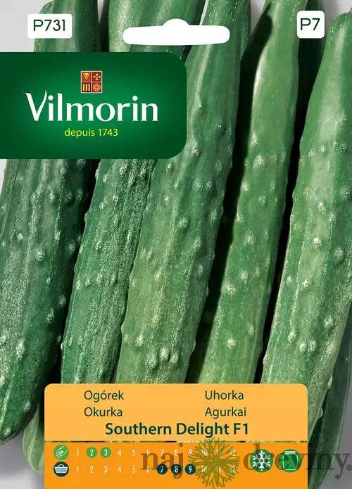 Vilmorin Japonská uhorka SOUTHERN DELIGHT F1 1 g