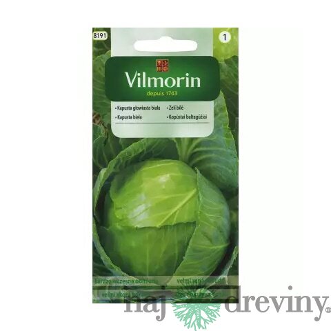 Vilmorin kapusta biela hlávková Dita 2 g