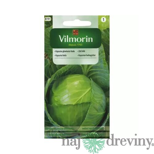 Vilmorin kapusta biela hlávková Dita 2 g