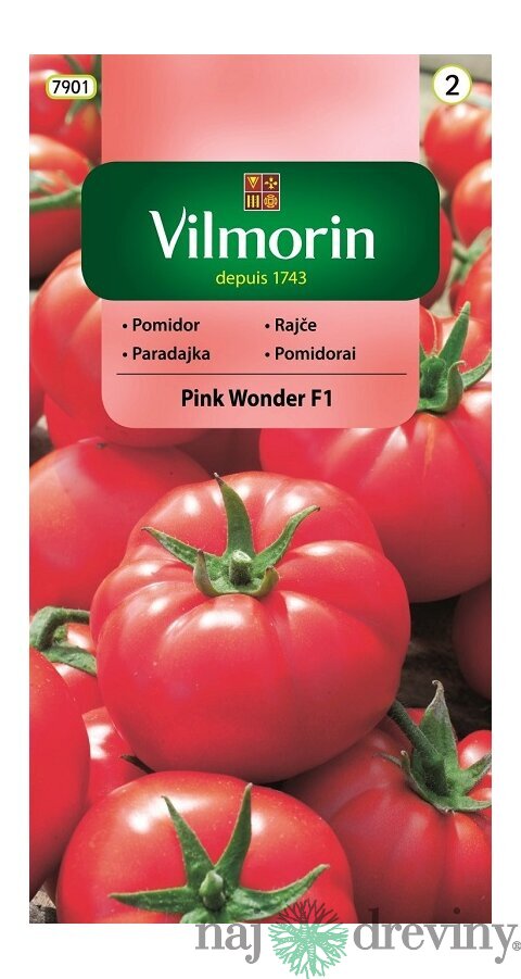 Vilmorin Malinová skleníkové rajčina Pink Wonder F1 7ks