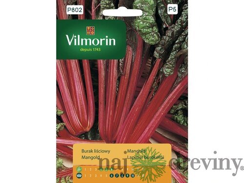 Vilmorin Mangold červenolistý red leaved 10 g