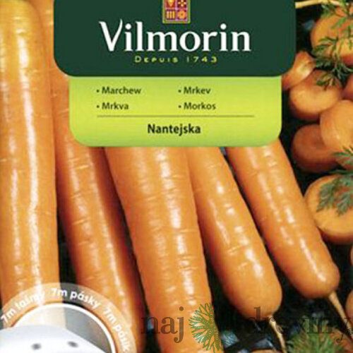Vilmorin Mrkva na výsevnom pásiku Nantes 2, 7 m