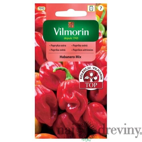 VILMORIN Paprika pálivá HABANERO MIX 25ks