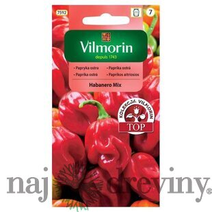 VILMORIN Paprika pálivá HABANERO MIX 25ks