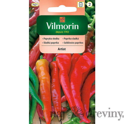 Vilmorin paprika sladká Artist 0.5g