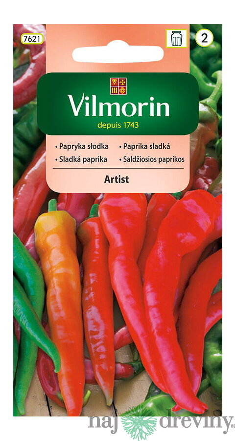 Vilmorin paprika sladká Artist 0.5g