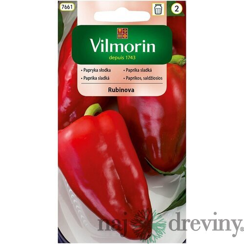 Vilmorin Paprika sladká Rubinova 0.5g
