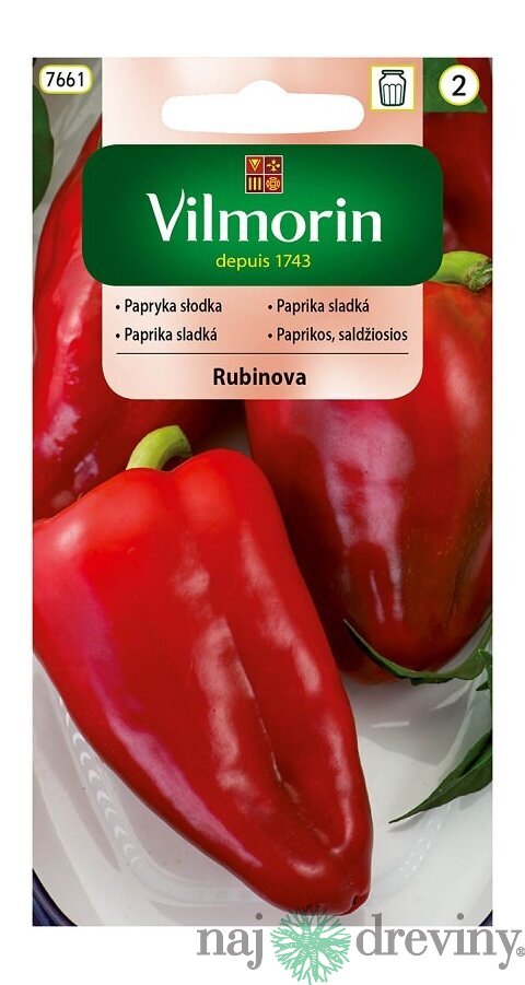 Vilmorin Paprika sladká Rubinova 0.5g