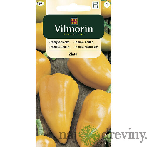 Vilmorin Paprika sladká Zlata 0.5g