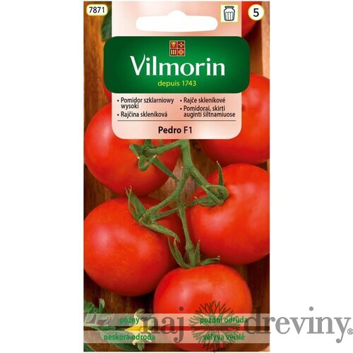 Vilmorin paradajka kolíková Pedro-Tornádo F1 0.1 g