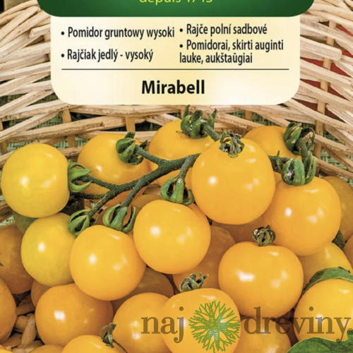 Vilmorin Paradajka Mirabell ŽLTÁ -CHERRY 0.5g