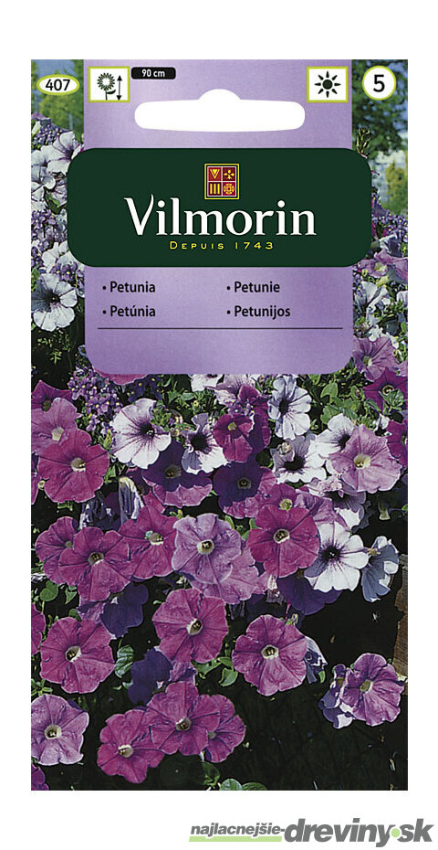 Vilmorin Petúnia previslá semiačka mix