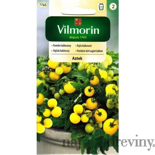 Vilmorin rajčiak balkónový Aztek žltý 0.3 g