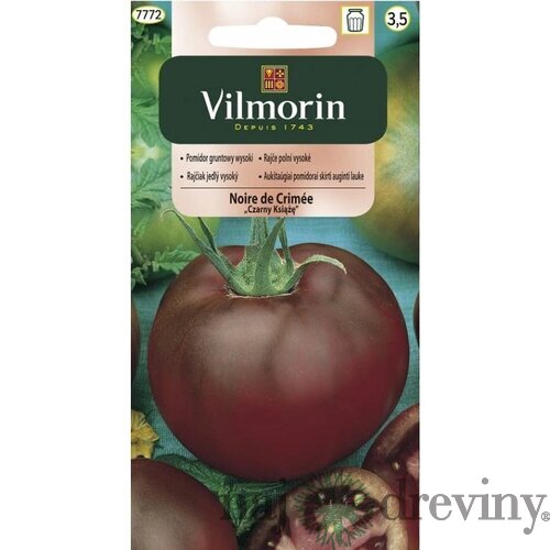 Vilmorin rajčiak kolíkový čierny - Noir de Crimee 0.5 g