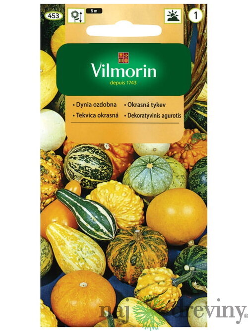 Vilmorin tekvica okrasná mix semiačka