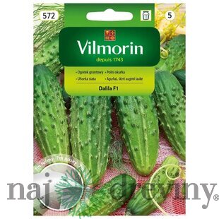 Vilmorin uhorka na výsevnom pásiku Dalila, 7 m