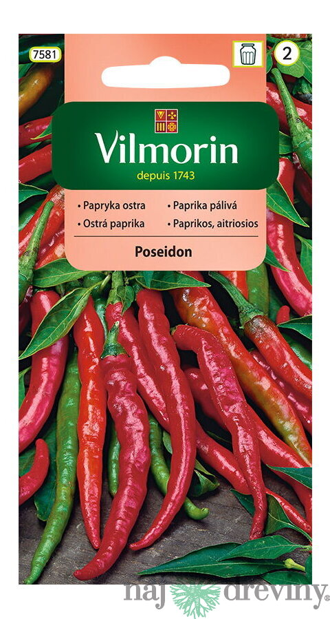 Vilmorion Paprika Poseidon OSTRÁ 0.5g