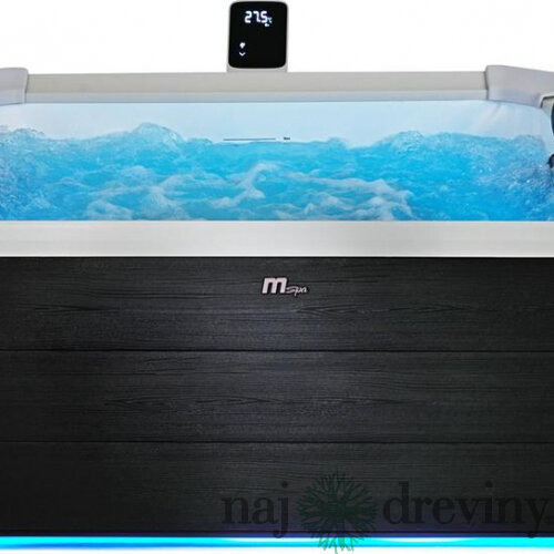 Vírivka MSpa® Oslo, LED, 6 osôb, 850 lit., 160x65 cm, masážne trysky