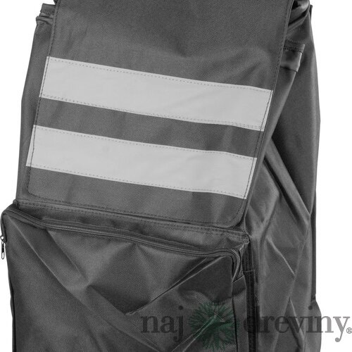 Vozík Demeter, PE/PVC, EVA, 30 kg, 35x30x96 cm, nákupný