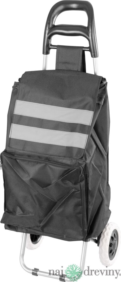 Vozík Demeter, PE/PVC, EVA, 30 kg, 35x30x96 cm, nákupný