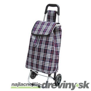 Vozík Gabor, PE/PVC, EVA, 25 kg, 35x30x94 cm, nákupný
