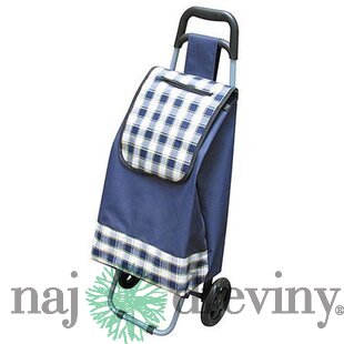 Vozík Zoltan, PE/PVC, EVA, 25 kg, 35x30x94 cm, nákupný
