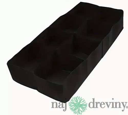 Vyvýšený záhon osemdielny