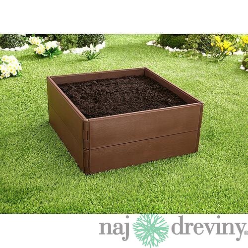 Záhon RB053, 57x13 cm, PP, 8-dielny, vyvýšený