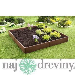 Záhon RB053, 57x13 cm, PP, 8-dielny, vyvýšený