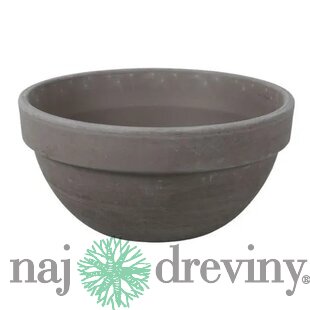 Žardiniéra KAHIRA BASALT keramická d26x12cm