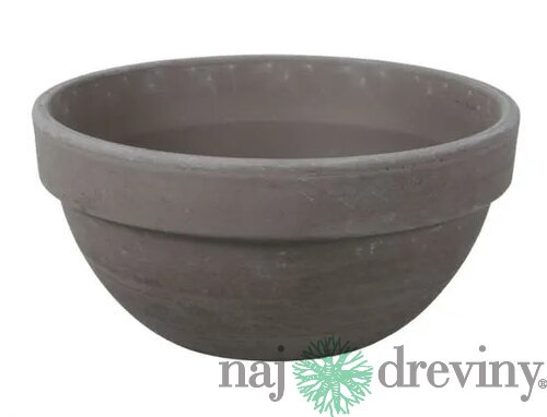Žardiniéra KAHIRA BASALT keramická d26x12cm
