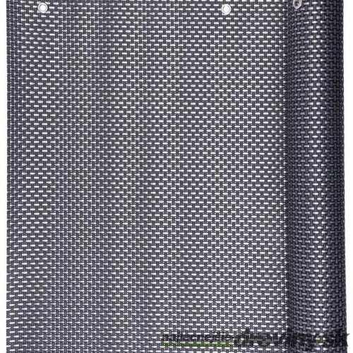 Zástena Polyratan 77 0,9x3 m, UV, 800 g/m2, antracit, tieniaca na balkón, s okami